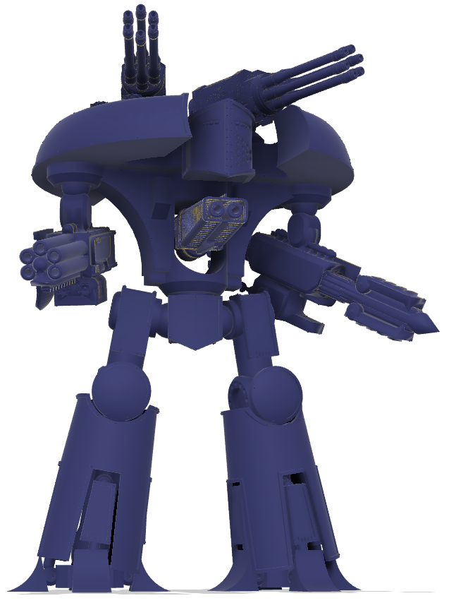 Free STL file 40k Small Titan Seige Titan 🤏・3D printer design to ...